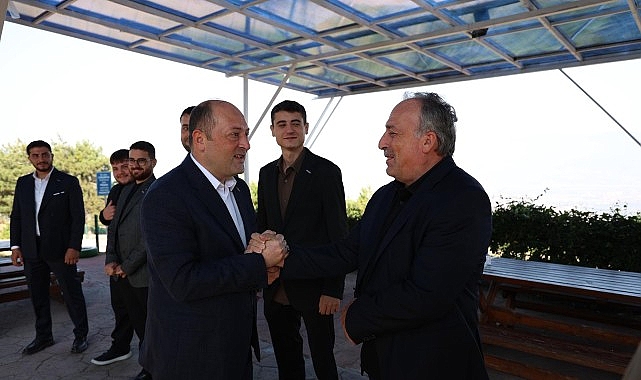 MÜSİAD Sakarya Başkanı Ahmet Cihan ve beraberindeki heyet, Geyve Belediye