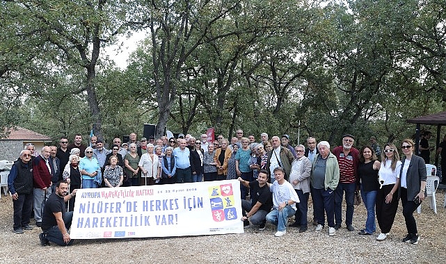 Nilüfer Belediyesi bünyesindeki huzurevlerinde kalan sakinler, Balat Atatürk Ormanı’nda düzenlenen