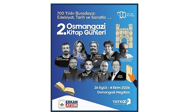 Osmangazi’de Edebiyatın Kalbi Yeniden Atacak Osmangazi Belediyesi, Bursa’nın fethinin 700. yılı dolayısıyla kentin tarihsel ve