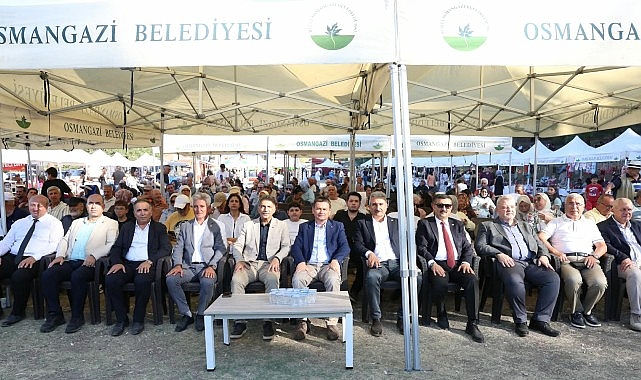 Osmangazi Belediyesi’nin bu yıl 25’incisini düzenlediği “Osmangazi Siyah İncir Festivali”,