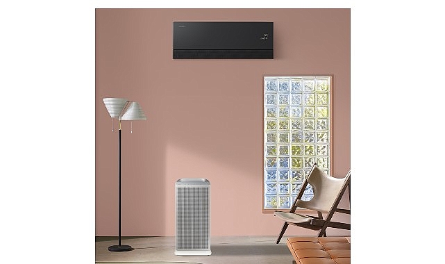 Samsung Bespoke AI WindFree Pro Black Klima alana Hava Temizleyici hediye! Samsung, evlerde yaz konforunu artıran Bespoke AI WindFree Pro Black