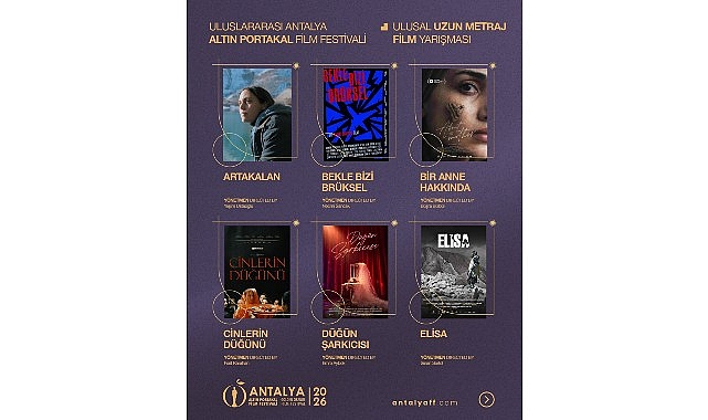 Ulusal Uzun Metraj Film Yarışması’ndaki Finalist Filmler Belli Oldu 63. Uluslararası Antalya Altın Portakal Film Festivali’nde; Ulusal Uzun Metraj kategorisinde “Altın Portakal”