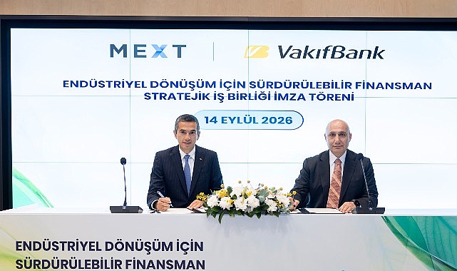 VakıfBank ve MEXT’ten sanayici ve ihracatçıların yeşil dönüşümüne liderlik edecek iş birliği VakıfBank ile MEXT Teknoloji Merkezi, Türkiye sanayisinin düşük karbonlu üretime