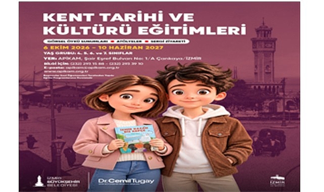 APİKAM’da çocuklara kent tarihi ve kültürü eğitimi İzmir Büyükşehir Belediyesi Ahmet Piriştina Kent Arşivi ve Müzesi (APİKAM),