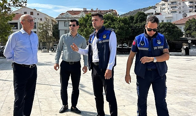 Aytaç Kurt projeleri inceledi, vatandaşla buluştu Datça Belediyesi, kent genelinde yürüttüğü altyapı, ulaşım ve kent estetiği