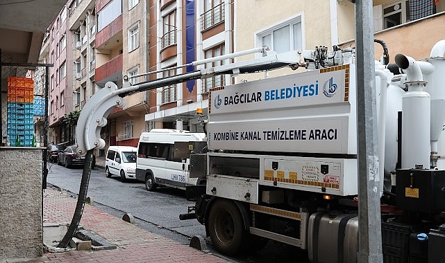 İstanbul’da etkili olan yoğun yağışa karşı Bağcılar Belediyesi, 194 personel,