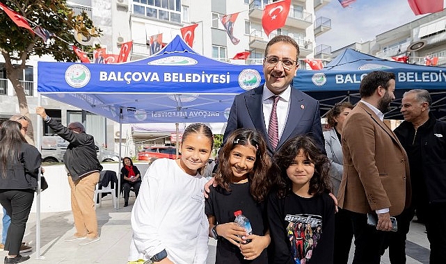 Balçova’da 29 Ekim Cumhuriyet Bayramı’nın 103. yılı, gün boyu süren
