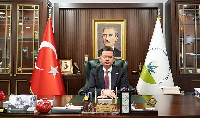 Başkan Aydın’dan 29 Ekim Cumhuriyet Bayramı Mesajı Osmangazi Belediye Başkanı Erkan Aydın, Türkiye Cumhuriyeti’nin 103’üncü kuruluş yıl