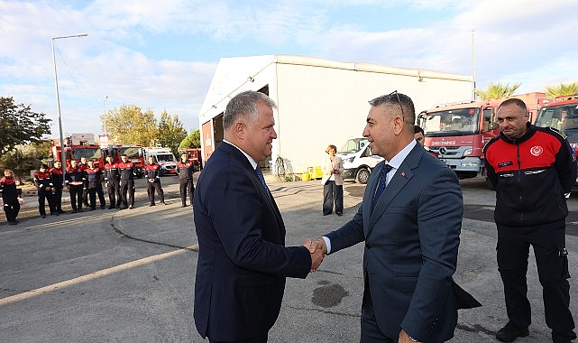 Başkan Balkan, İtfaiye Haftası’nda Kahraman İtfaiyecilerle Buluştu Urla Belediye Başkanı Selçuk Balkan, İtfaiye Haftası kapsamında İzmir Büyükşehir