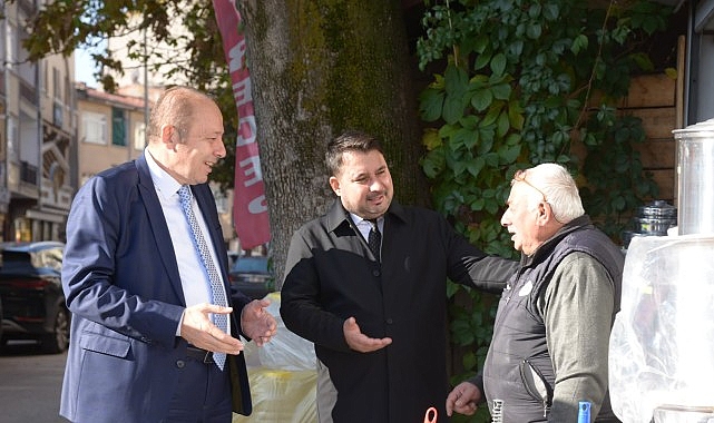 Başkan Çırpanoğlu ve Kaymakam Yılmaz İlçe Esnafını Ziyaret Etti Kahramankazan Belediye Başkanı Selim Çırpanoğlu, Kahramankazan Kaymakamı Mustafa Yılmaz ile