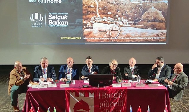 Başkan Selçuk Balkan, İtalya’da Urla’nın sürdürülebilir yaşam modelini anlattı Akdeniz’in En Güzel Köyleri Konferansı’nda konuşan Urla Belediye Başkanı Selçuk