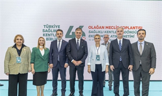 Türkiye Sağlıklı Kentler Birliği’nin Gaziantep’te düzenlenen 46’ncı Olağan Meclis Toplantısı’nda