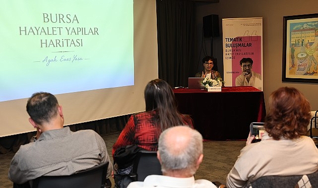 Nilüfer Belediyesi’nin düzenlediği söyleşide konuşan tarihçi, yazar Agah Enes Yasa,