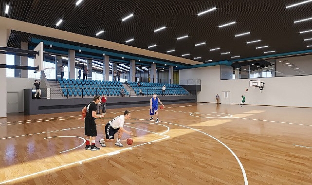 İzmir Büyükşehir Belediyesi, Çiğli Egekent Spor Tesisi’nin yapımı için hazırlıklarını