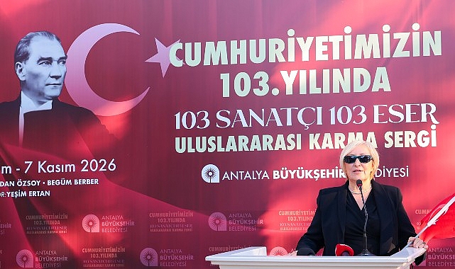 Antalya Büyükşehir Belediyesi, Cumhuriyet’in 103. yılını sanatın evrensel diliyle kutlamak