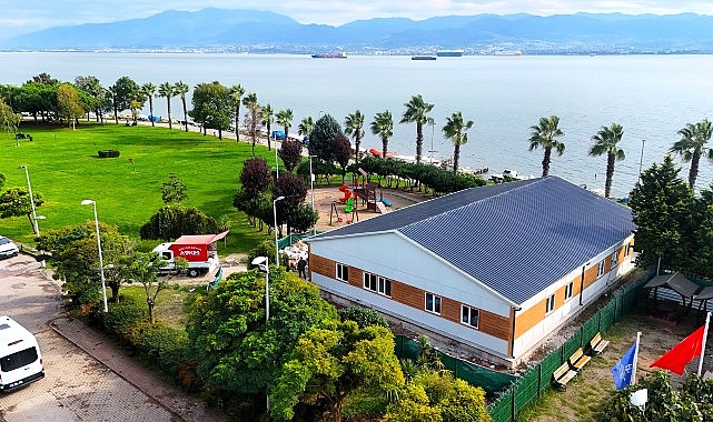 Kocaeli Büyükşehir Belediyesi’nin İzmit Plajyolu’nda emekli polislerin sosyal yaşamına katkı
