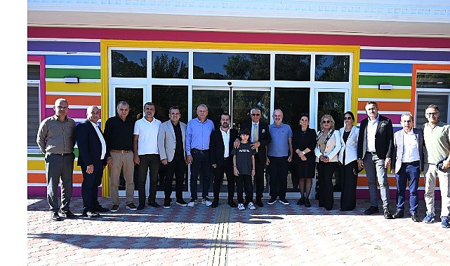 Çamyuva kreş ve gündüz bakımevi açılış için gün sayıyor Kemer Belediyesi tarafından “Eğitim varsa gelecek var” projesi kapsamında Çamyuva