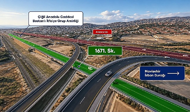 Çiğli ile Karşıyaka arasında yeni bağlantı yolu İzmir Büyükşehir Belediyesi, Çiğli ile Karşıyaka arasındaki ulaşım ağını güçlendirecek