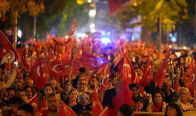 Didim Belediyesi tarafından Cumhuriyetimizin 103. yıl dönümü dolayısıyla düzenlenen kutlamalar,