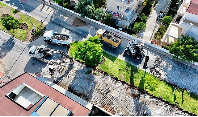 Didim Belediyesi, kent genelinde ulaşım konforunu artırmak amacıyla yol yapım