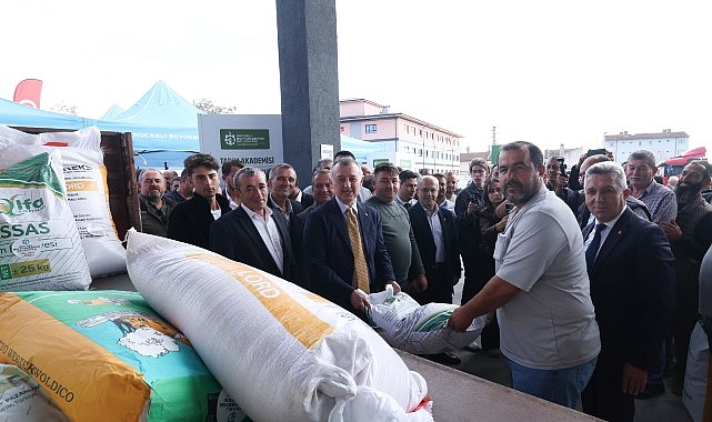 Kocaeli Büyükşehir Belediyesi’nin yüzde 50 hibeli yem bitkisi tohumu desteğinin