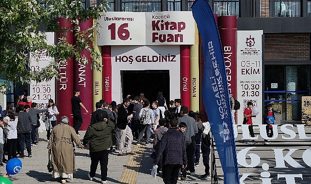 Kocaeli Büyükşehir Belediyesi’nin düzenlediği 16. Kocaeli Kitap Fuarı, uluslararası kimliğiyle