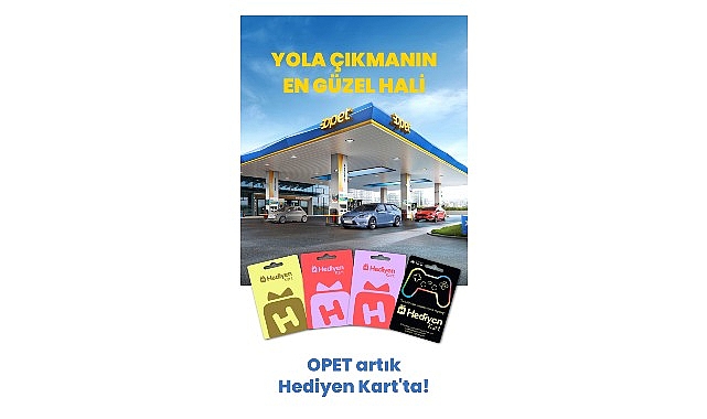 epay ve OPET’ten yeni iş birliği: Yakıt da dijital hediye seçenekleri arasına katıldı Hediyeleşme alışkanlıkları değişiyor. Kullanıcılar artık klasik hediyeler yerine, günlük yaşamda