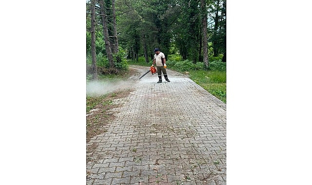 Kocaeli Büyükşehir Belediyesi, Gebze’nin kırsal mahallelerindeki mezarlıkları bakım ve düzenleme