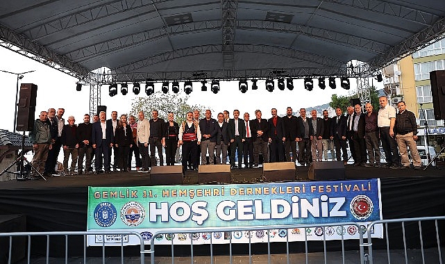 Gemlik Belediyesi 11. Hemşehri Dernekleri Festivali başladı. Bursa Büyükşehir Belediyesi