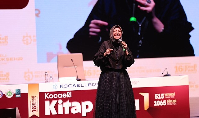Gülcemal: Çocuklarımızı doğadan koparmayalım Uluslararası 16. Kocaeli Kitap Fuarı’nda düzenlenen “Rabbimi Seviyorum” söyleşisinde kitapseverlerle
