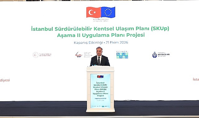 İstanbul’un Sürdürülebilir Ulaşımında Yeni Dönem İstanbul Sürdürülebilir Kentsel Ulaşım Planı (SKUP) Aşama II Projesi’nin kapanış