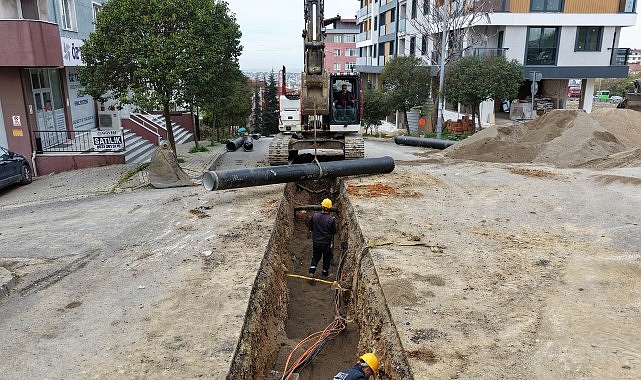 Kocaeli Büyükşehir Belediyesi İSU Genel Müdürlüğü, Gebze’nin farklı mahallelerinde yürüttüğü