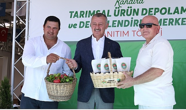 Kocaeli Büyükşehir Belediyesi’nin ilçeye kazandırdığı “Çok Amaçlı Tarımsal Ürün Alım
