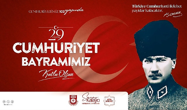 Karaman Belediye Başkanı Savaş Kalaycı, 29 Ekim Cumhuriyet Bayramı dolayısıyla