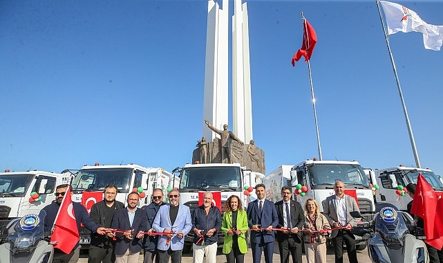 Karşıyaka Belediyesi’nden araç filosuna büyük yatırım “Hedef Tertemiz Karşıyaka” parolasıyla yürüttüğü hizmetleri büyük bir yatırımla güçlendiren
