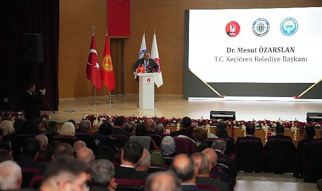 Keçiören’de Türkiye-Kırgızistan Dostluk ve İş Birliği Konferansı Düzenlendi Keçiören Belediyesi ev sahipliğinde Türk Dünyası Mühendisler ve Mimarlar Birliği