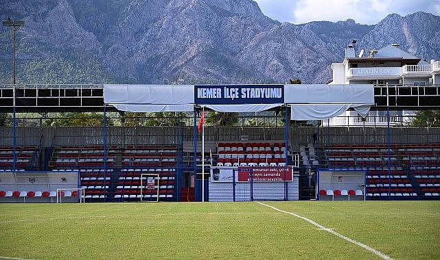 Kemer İlçe Stadı yeni sezona hazır Kemer İlçe Stadı’nda 2026-2027 futbol sezonu öncesinde gerçekleştirilen bakım, onarım