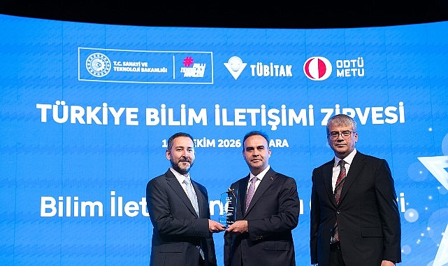 Konya Bilim Merkezi’ne Bilim İletişimine Katkı Ödülü Konya Büyükşehir Belediyesi bünyesinde faaliyet gösteren Konya Bilim Merkezi, TÜBİTAK