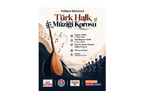 Maltepe Belediyesi Türk Halk Müziği Korosu yeni seslerini arıyor Maltepe Belediyesi Türk Halk Müziği Korosu yeni sanat sezonunda bünyesine