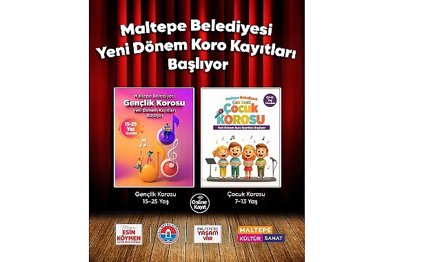 Maltepe Belediyesi’nin Çocuk ve Gençlik Korosu yeni seslerini arıyor Maltepe Belediyesi Gençlik Korosu ile Maltepe Belediyesi Çok Sesli Çocuk
