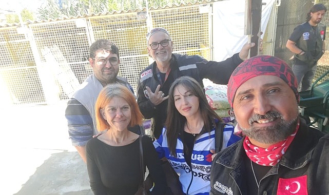 Motosiklet tutkunlarından can dostlarına anlamlı destek Motoclup Türkiye Antalya Motosiklet Sürücüleri Derneği üyeleri, Kemer Belediyesi Hayvan