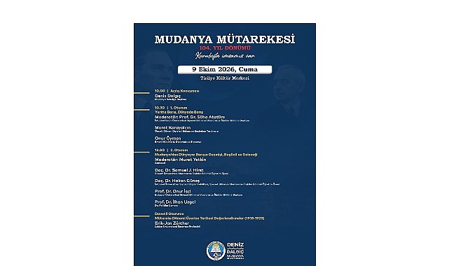 Mudanya Belediyesi, Türkiye’nin bağımsızlık yolundaki dönüm noktalarından Mudanya Mütarekesi’nin 104.