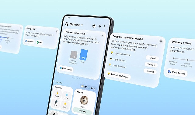 Samsung, daha sezgisel kullanıcı deneyimleri sunan yeni platform güncellemesiyle “SmartThings Now”ı tanıttı Samsung Electronics, dünya genelinde 470 milyon kayıtlı kullanıcıya ulaşan ve