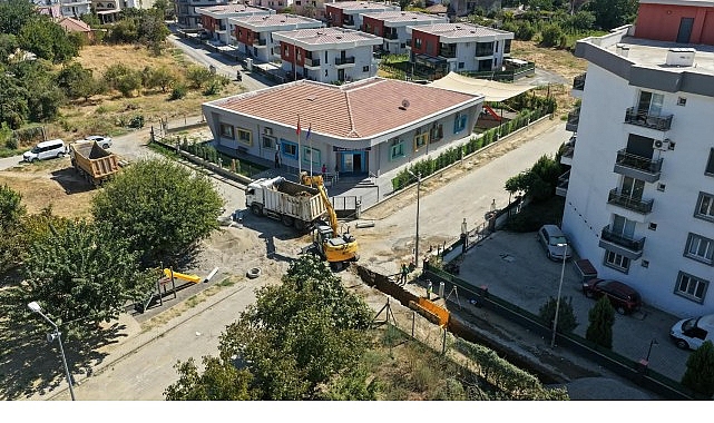 Sandıklı Mahallesi’nde Çalışmalar Devam Ediyor Aydın Büyükşehir Belediye Başkanı Özlem Çerçioğlu’nun Aydın’a kazandırdığı yatırımlarda çalışmalar
