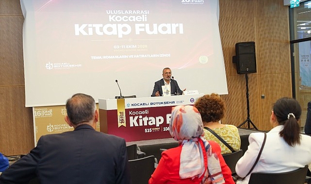 Uluslararası 16. Kocaeli Kitap Fuarı, “Romanların ve Hatıratların İzinde” temasıyla