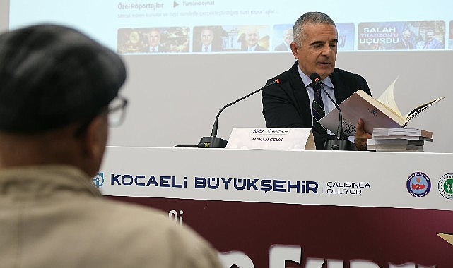 Gazeteci Hakan Çelik, her yıl geldiği Kocaeli Kitap Fuarı’ndaki gelişime