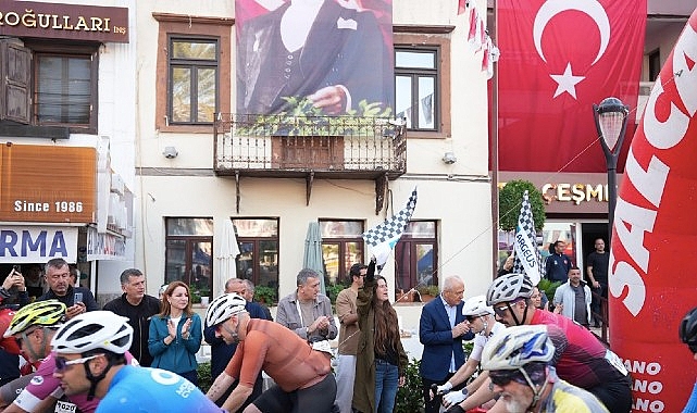 Çeşme Belediyesi ev sahipliğinde 10’uncu kez düzenlenen Veloturk Gran Fondo