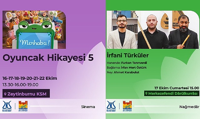 Zeytinburnu Kültür Sanat’ta kültür sanat sezonu başladı! Bu hafta birçok